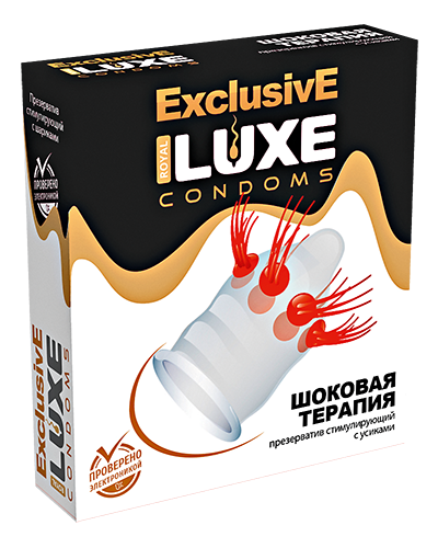Презерватив Luxe №1 Шоковая терапия