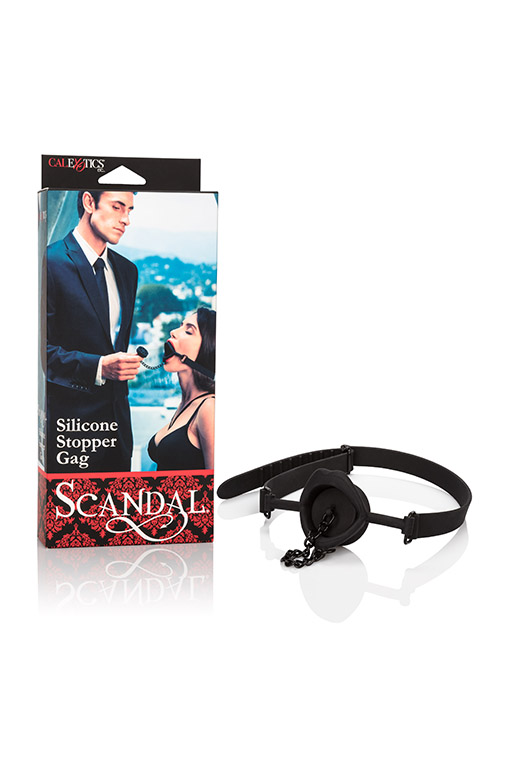    Scandal Silicone Stopper Gag
