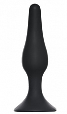Анальная пробка Slim Anal Plug Large Black 