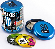Презервативы классические MAXUS Classic №15 п/к 