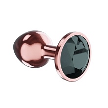 Анальная Пробка Diamond Jet Shine L Розовое Золото