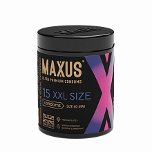 Презервативы MAXUS XXL, с увеличенным размером, X-Edition, 15 шт 