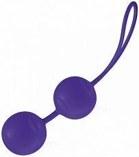 Вагинальные шарики Joyballs Trend, фиолетовые матовые