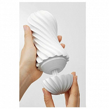 Мастурбатор TENGA FLEX Silky White 